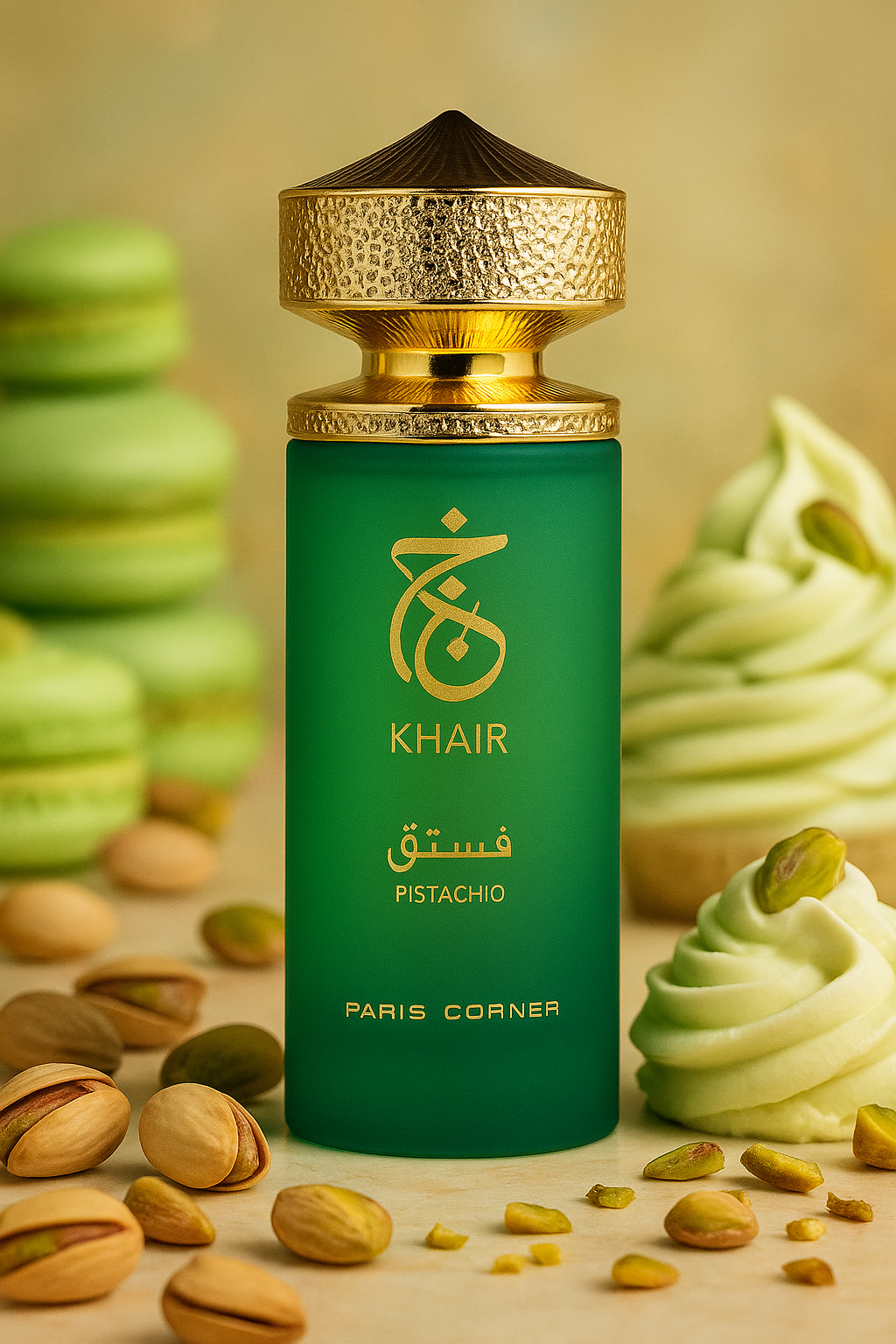 Khair Pistachio – Eau de Parfum 100 ml – Paris Corner MKB IMPERIAL / NOUVEAUTÉ