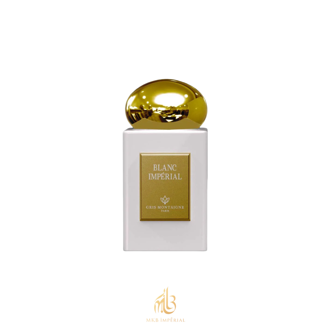 Blanc Impérial – Extrait de Parfum 75 ml – Gris Montaigne MKB IMPERIAL / NOUVEAUTÉ
