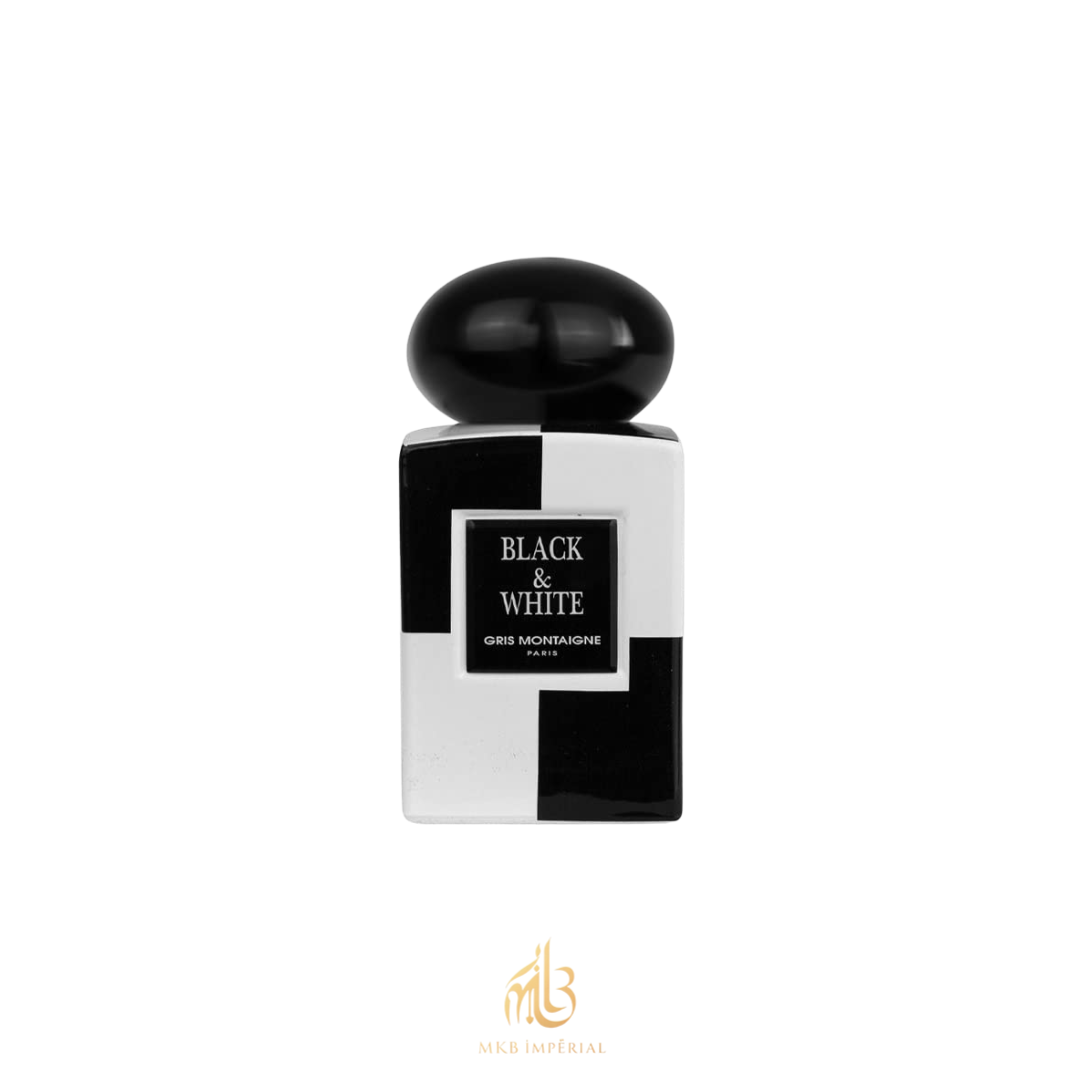 Black & White – Extrait de Parfum 75 ml – Gris Montaigne Paris MKB IMPERIAL / NOUVEAUTÉ